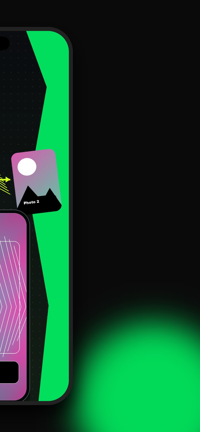 ReelMagic morphs not fades screen